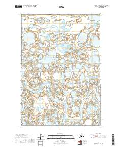 2020 Map of Hooper Bay D-1 NE, 2020 Print