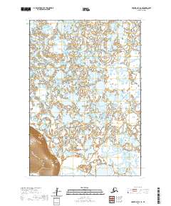 2020 Map of Hooper Bay D-1 SE, 2020 Print
