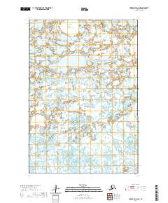 2020 Map of Hooper Bay D-2 NE, 2020 Print