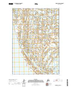 2020 Map of Hooper Bay D-2 NW, 2020 Print