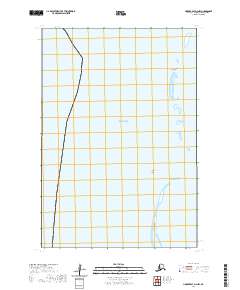 USGS Topographic Map – Hooper Bay D-3 NW