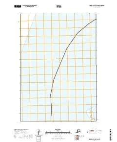 2020 Map of Hooper Bay D-3 OE W SE, 2020 Print