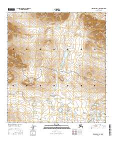 USGS Topographic Map – Howard Pass A-1 NW