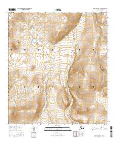 2016 Map of Howard Pass B-1 NE, 2016 Print