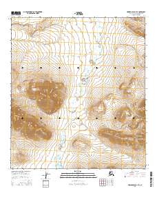 USGS Topographic Map – Howard Pass B-2 SE