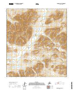 2020 Map of Howard Pass B-3 SE, 2020 Print