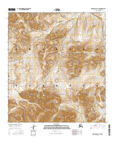 2016 Map of Howard Pass B-4 NW, 2016 Print