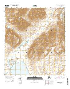 2015 Map of Howard Pass B-4 SW, 2015 Print