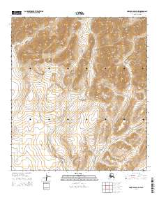 2015 Map of Howard Pass B-5 NW, 2015 Print