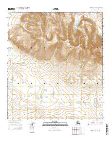 USGS Topographic Map – Howard Pass B-5 SE