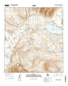 USGS Topographic Map – Howard Pass B-5 SW