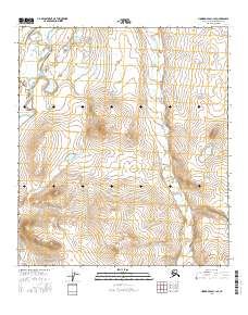 2016 Map of Howard Pass C-1 SE, 2016 Print
