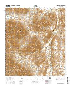 USGS Topographic Map – Howard Pass C-5 NE