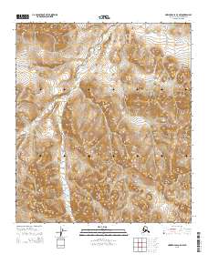USGS Topographic Map – Howard Pass C-5 NW