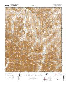 2015 Map of Howard Pass C-5 SW, 2015 Print