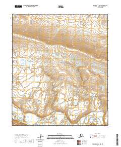 USGS Topographic Map – Howard Pass D-2 NW