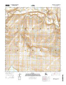 USGS Topographic Map – Howard Pass D-4 NW