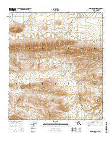 USGS Topographic Map – Howard Pass D-4 SW