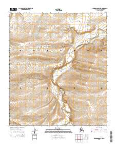 USGS Topographic Map – Howard Pass D-5 NE