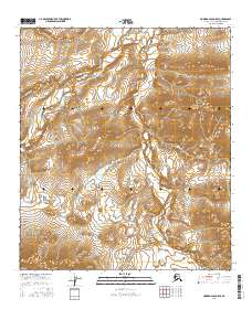 USGS Topographic Map – Howard Pass D-5 SE