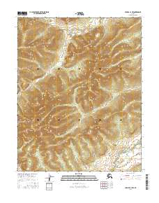 2016 Map of Hughes A-1 NW, 2016 Print