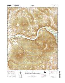 USGS Topographic Map – Hughes B-1 NE
