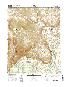USGS Topographic Map – Hughes B-1 NW