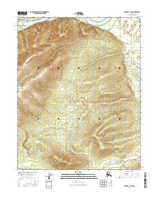USGS Topographic Map – Hughes B-1 SW