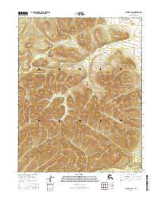 USGS Topographic Map – Hughes B-2 NE