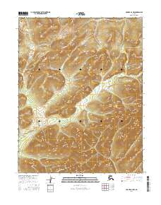 2016 Map of Hughes B-2 NW, 2016 Print