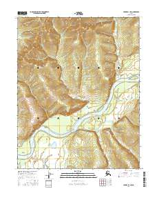 USGS Topographic Map – Hughes B-2 SW