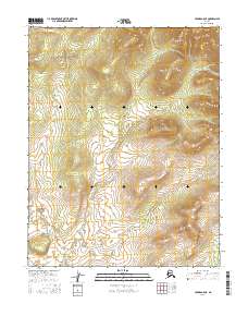 2016 Map of Hughes B-5 NE, 2016 Print