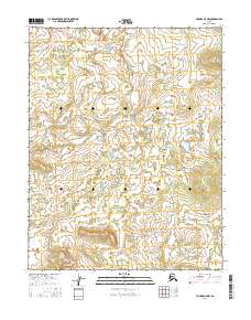 USGS Topographic Map – Hughes B-5 NW