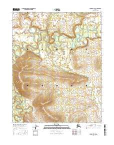 USGS Topographic Map – Hughes B-5 SW