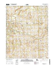 USGS Topographic Map – Hughes B-6 NE