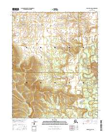 USGS Topographic Map – Hughes B-6 SE