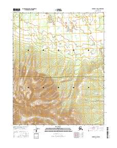 USGS Topographic Map – Hughes B-6 SW