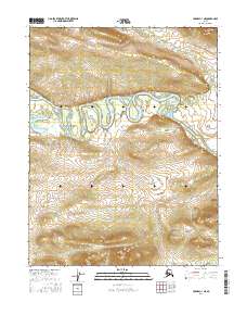 USGS Topographic Map – Hughes C-1 NE