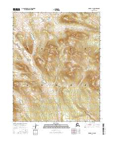 2016 Map of Hughes C-1 SW, 2016 Print