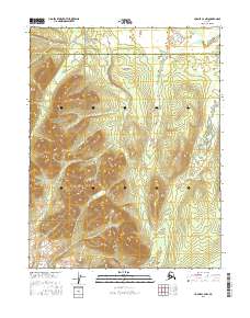 2016 Map of Hughes C-3 NW, 2016 Print
