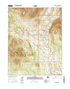 2016 Map of Hughes C-4 NW, 2016 Print