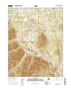 2016 Map of Hughes C-4 SW, 2016 Print