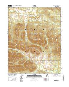 2016 Map of Hughes C-5 NE, 2016 Print