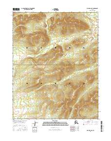 2016 Map of Hughes C-5 SE, 2016 Print