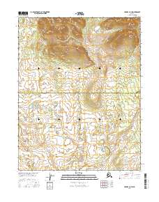 2016 Map of Hughes C-5 SW, 2016 Print