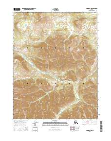 2016 Map of Hughes D-1 NE, 2016 Print