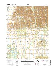 USGS Topographic Map – Hughes D-1 SW