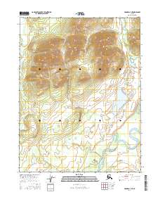 USGS Topographic Map – Hughes D-2 NE