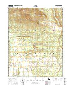2016 Map of Hughes D-3 SE, 2016 Print