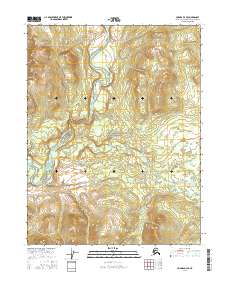 USGS Topographic Map – Hughes D-4 SE